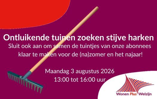 Ontluikende tuinen zoeken stijve harken